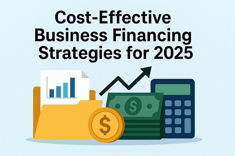 Cost-Effective Business Financing Strategies for 2025